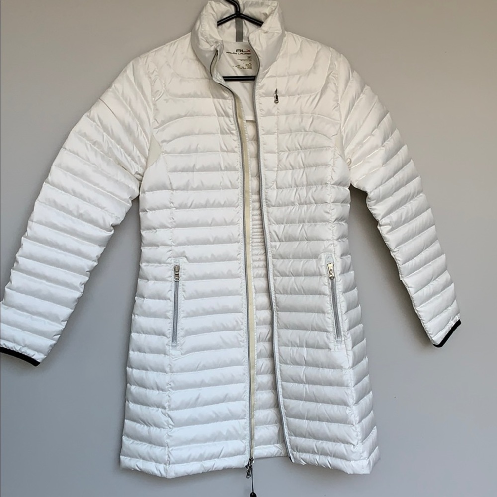 White Ralph Lauren (RLX) down jacket